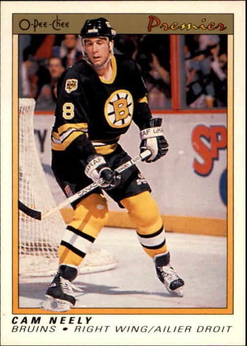 1990-91 OPC Premier #82 Cam Neely