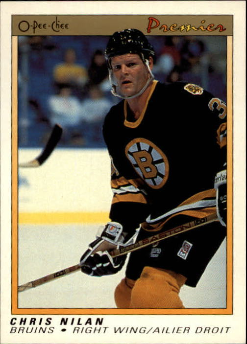1990-91 OPC Premier #85 Chris Nilan