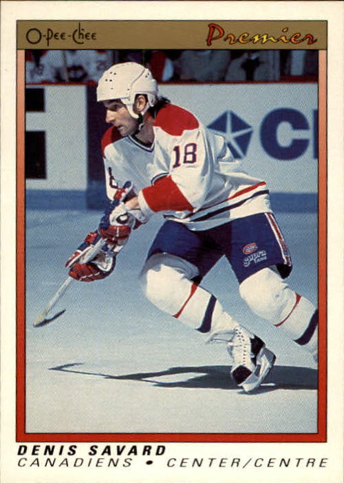1990-91 OPC Premier #103 Denis Savard