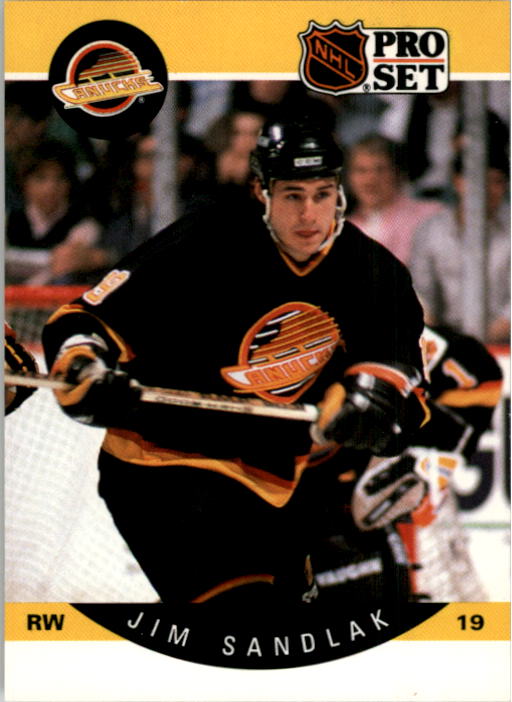 1990-91 Pro Set #305 Jim Sandlak