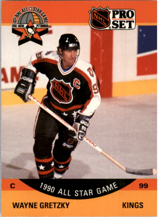 1990-91 Pro Set #340 Wayne Gretzky AS