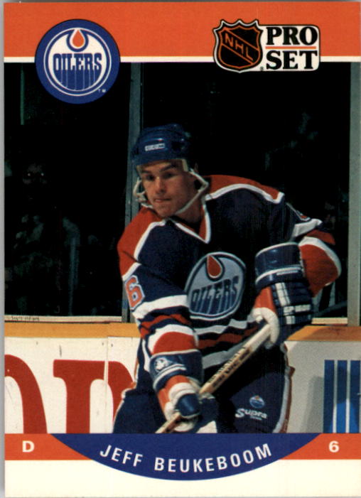 1990-91 Pro Set #439 Jeff Beukeboom RC