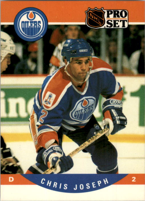 1990-91 Pro Set #443 Chris Joseph RC