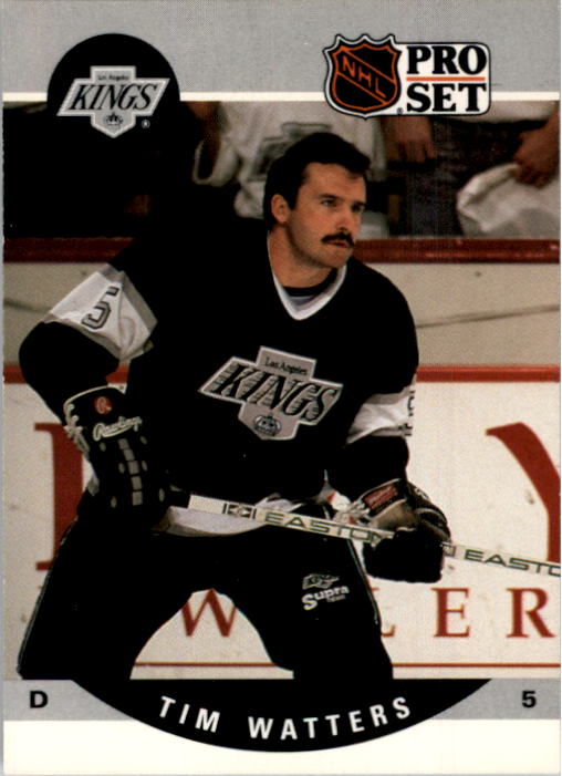 1990-91 Pro Set #458 Tim Watters