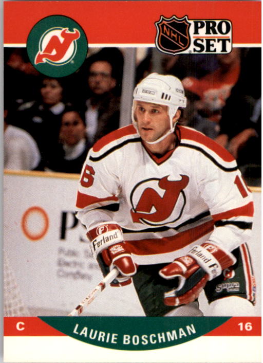 1990-91 Pro Set #476 Laurie Boschman