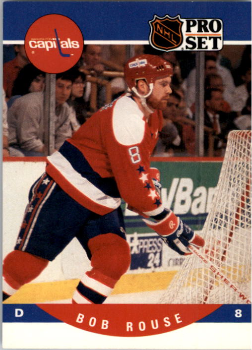 1990-91 Pro Set #554 Bob Rouse