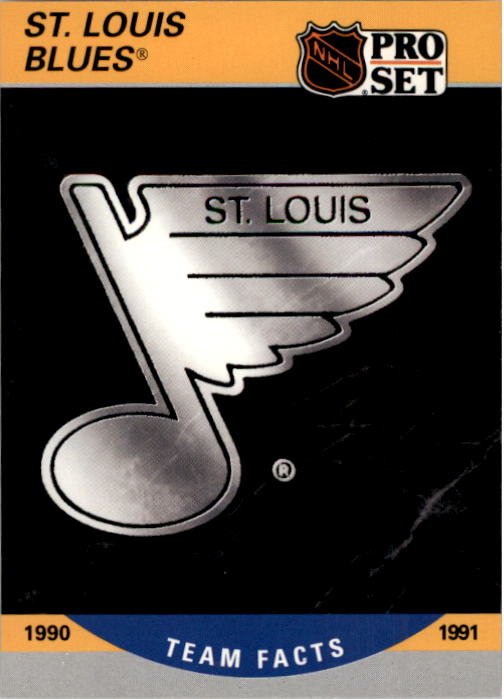 1990-91 Pro Set #582 St. Louis Blues Logo