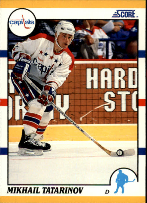 1990-91 Score Rookie/Traded #53T Mikhail Tatarinov RC