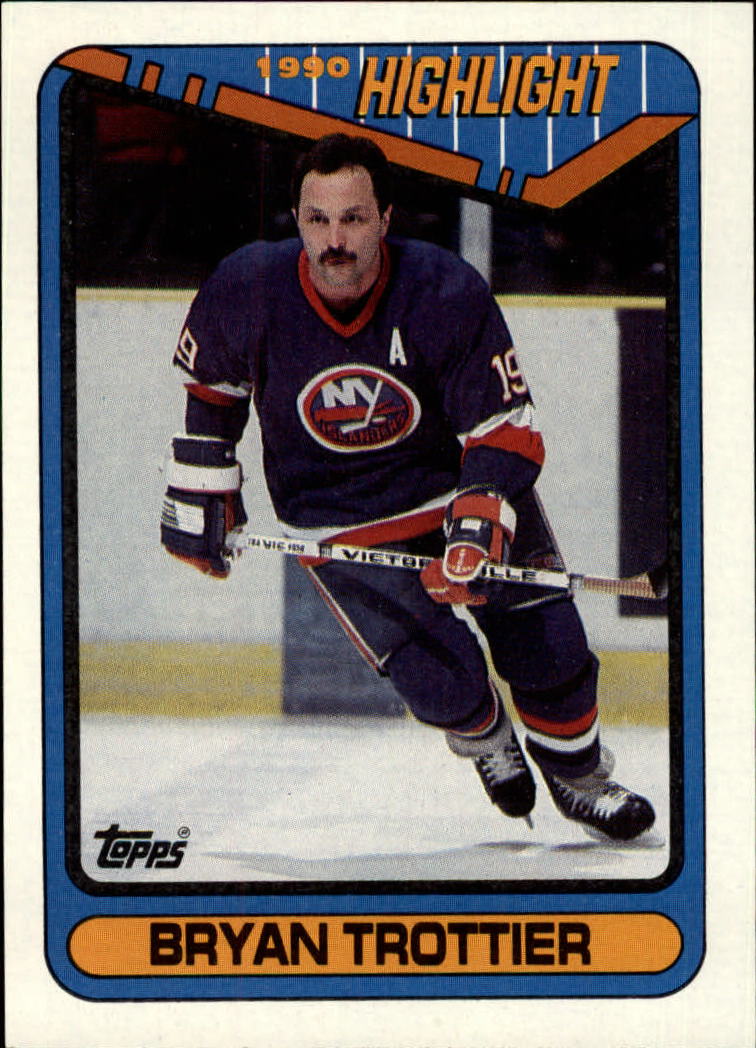 1990-91 Topps #6 Bryan Trottier HL
