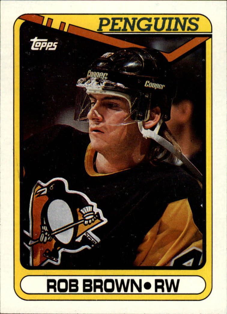 1990-91 Topps #19 Rob Brown