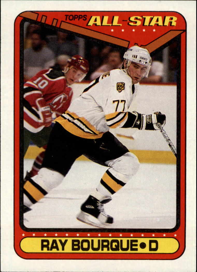 1990-91 Topps #196 Ray Bourque AS1