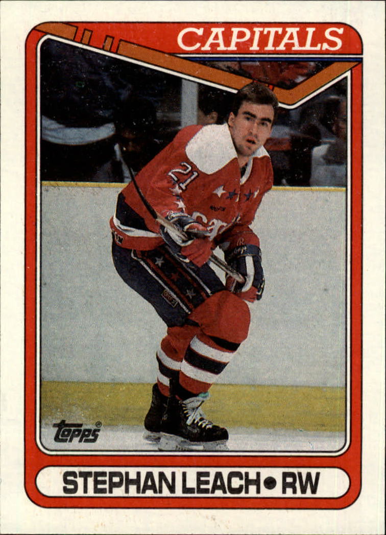 1990-91 Topps #235 Stephen Leach