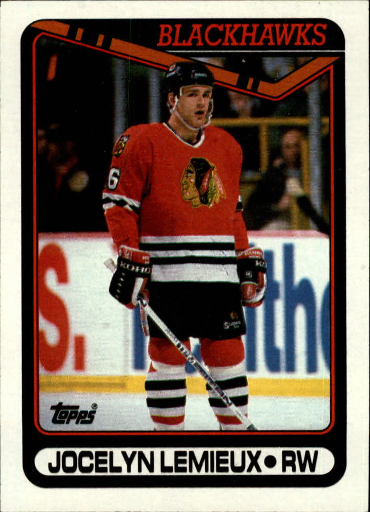 1990-91 Topps #237 Jocelyn Lemieux RC