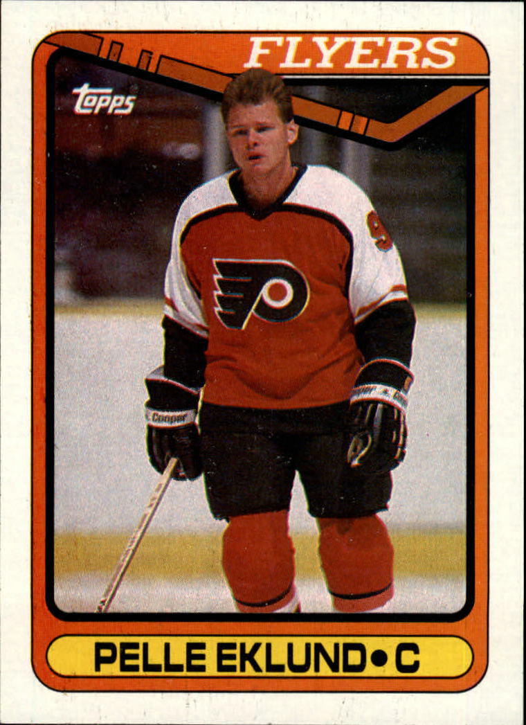 1990-91 Topps #254 Pelle Eklund