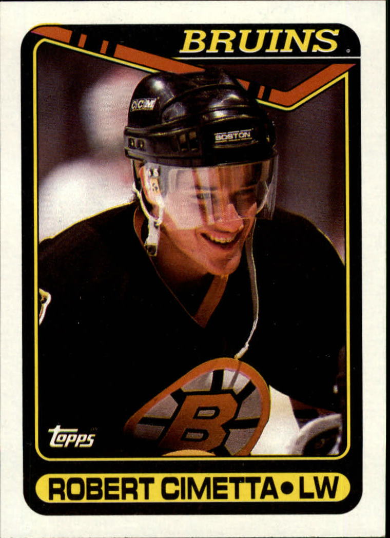 1990-91 Topps #288 Rob Cimetta RC