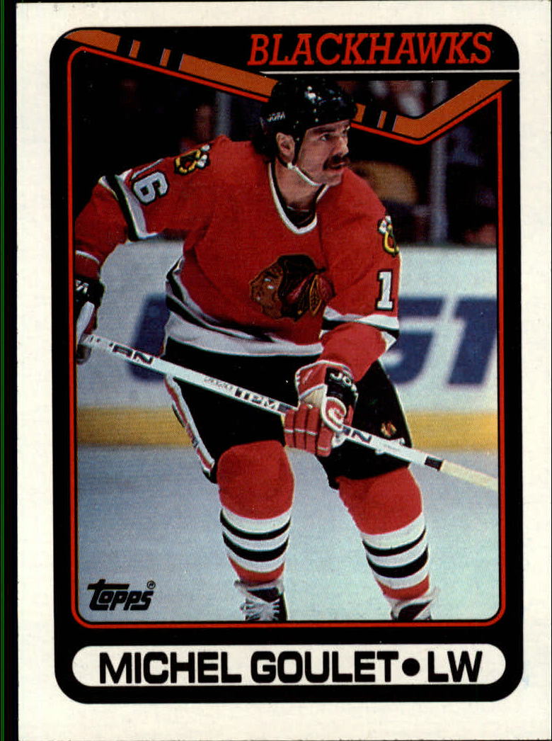 1990-91 Topps #329 Michel Goulet