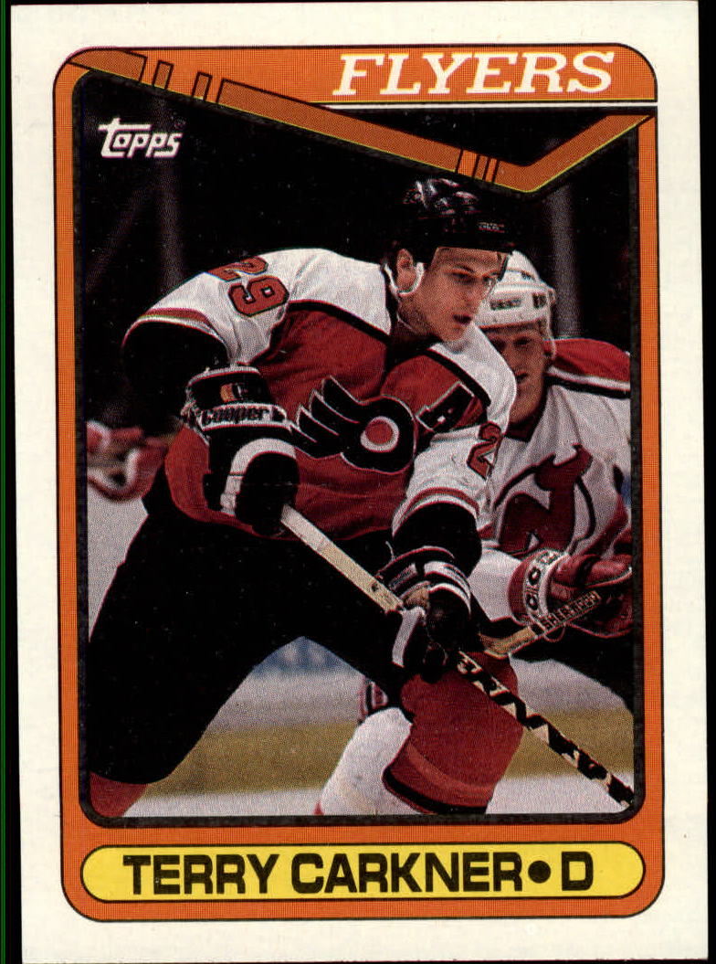 1990-91 Topps #381 Terry Carkner
