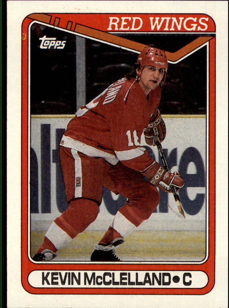 1990-91 Topps #389 Kevin McClelland