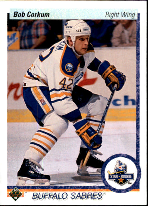 1990-91 Upper Deck #35 Bob Corkum RC