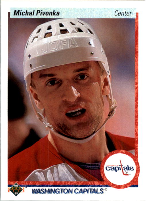 1990-91 Upper Deck #80 Michal Pivonka RC
