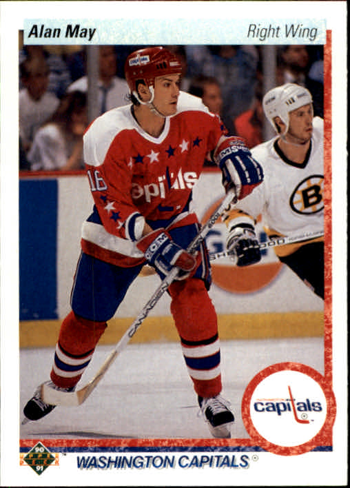 1990-91 Upper Deck #240 Alan May RC