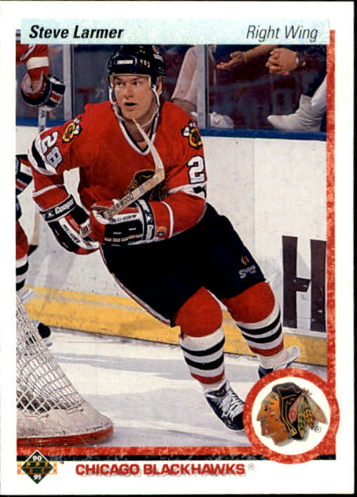 1990-91 Upper Deck #242 Steve Larmer