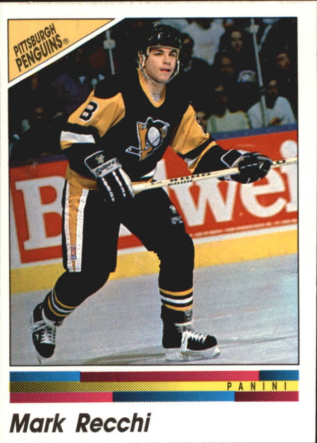 1990-91 Panini Stickers #341 Mark Recchi