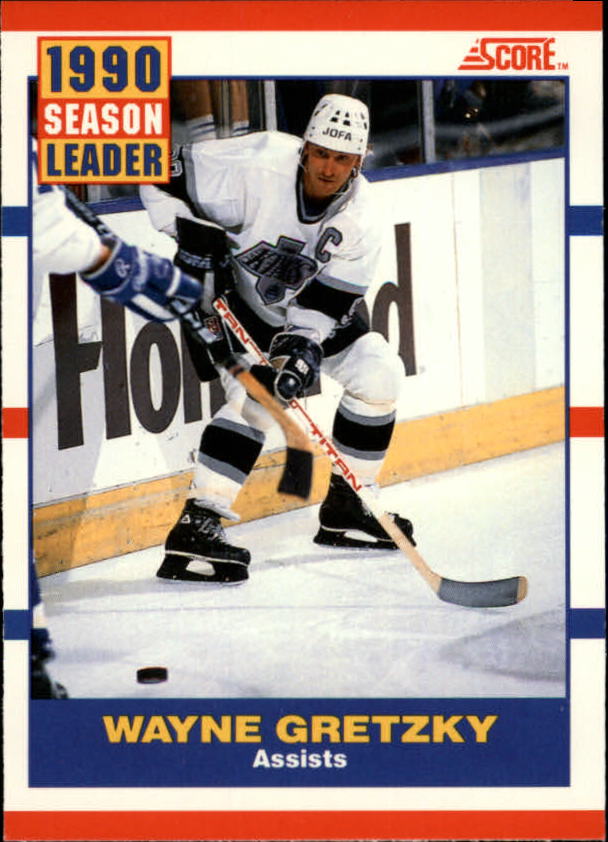 1990-91 Score Canadian #352 Wayne Gretzky LL