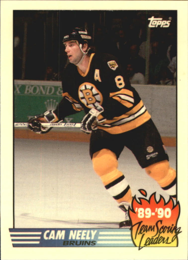 1990-91 Topps Team Scoring Leaders #3 Cam Neely