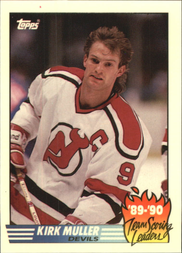 1990-91 Topps Team Scoring Leaders #7 Kirk Muller