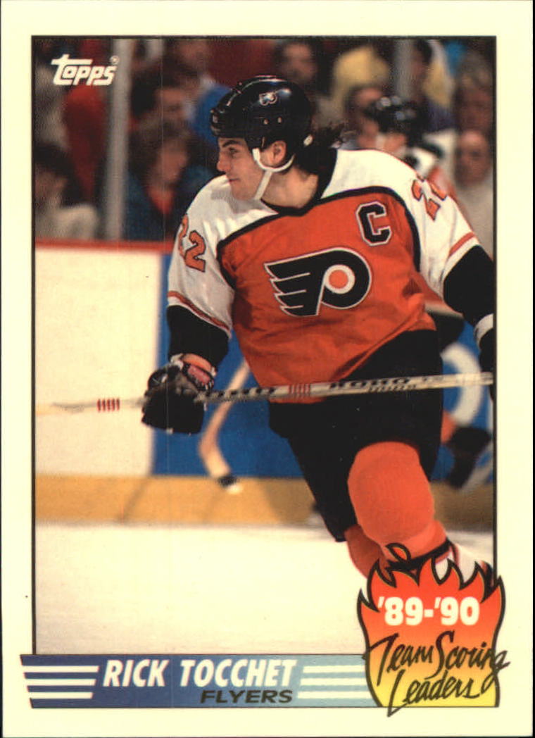 1990-91 Topps Team Scoring Leaders #9 Rick Tocchet