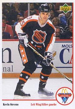 1991-92 McDonald's Upper Deck #3 Kevin Stevens
