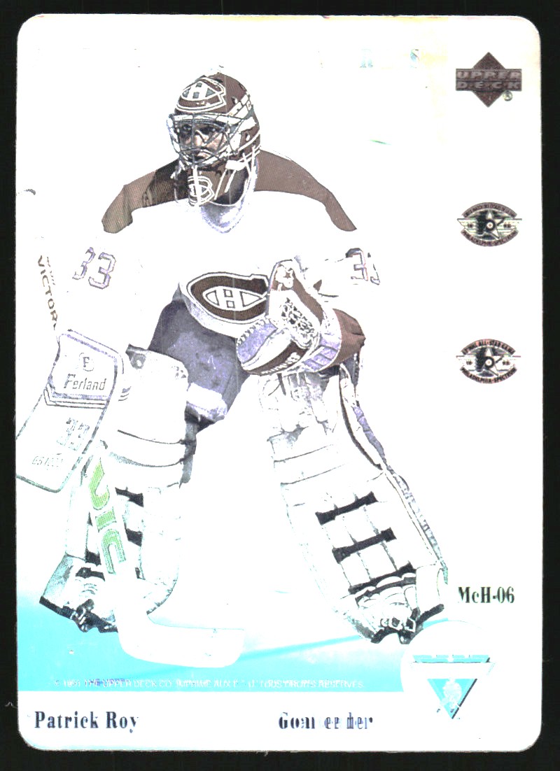 1991-92 McDonald's Upper Deck #H6 Patrick Roy