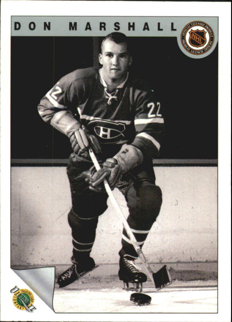 1991-92 Ultimate Original Six #13 Don Marshall