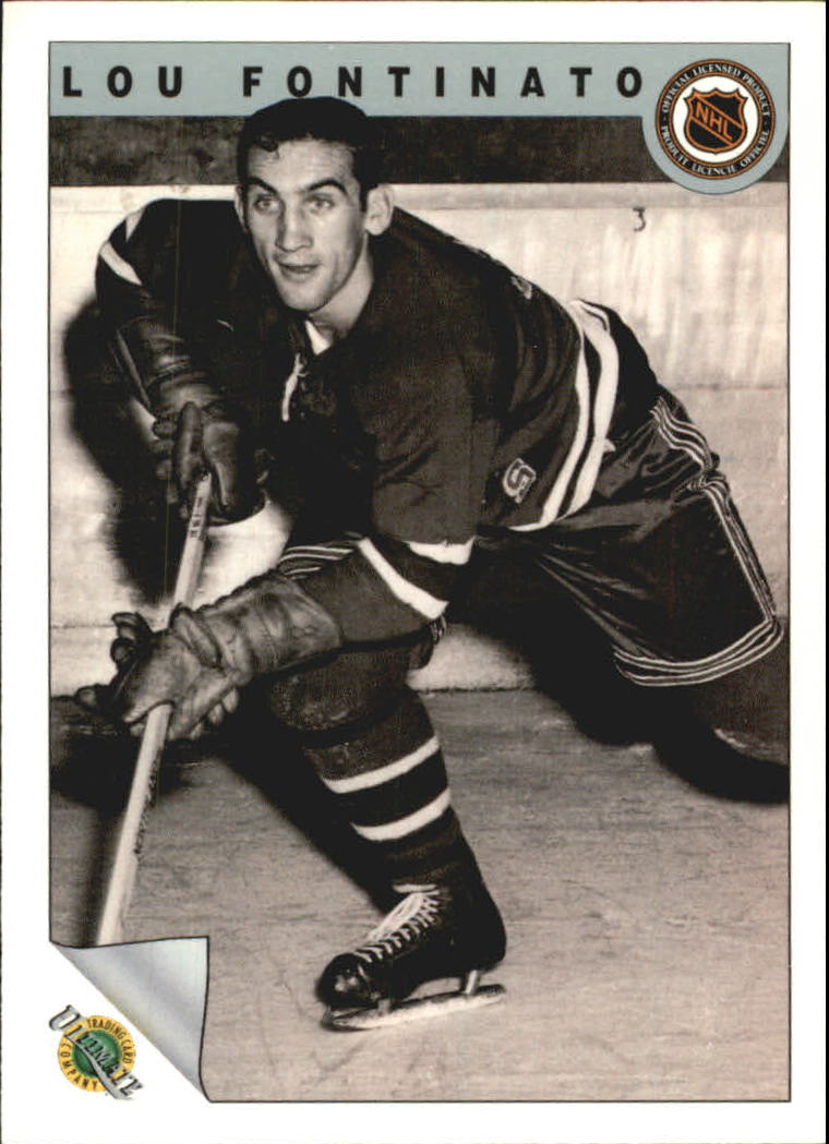 1991-92 Ultimate Original Six #19 Lou Fontinato
