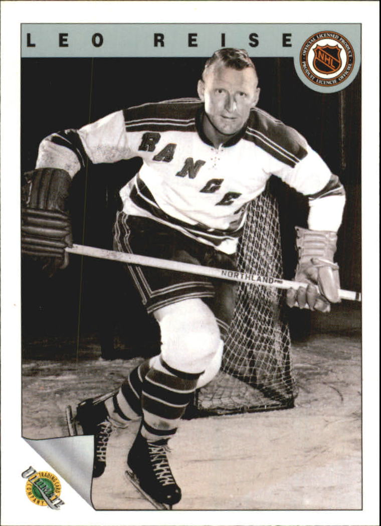1991-92 Ultimate Original Six #28 Leo Reise Jr.