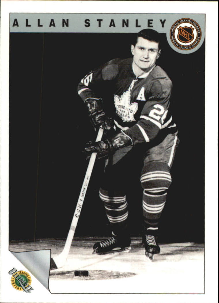 1991-92 Ultimate Original Six #44 Allan Stanley