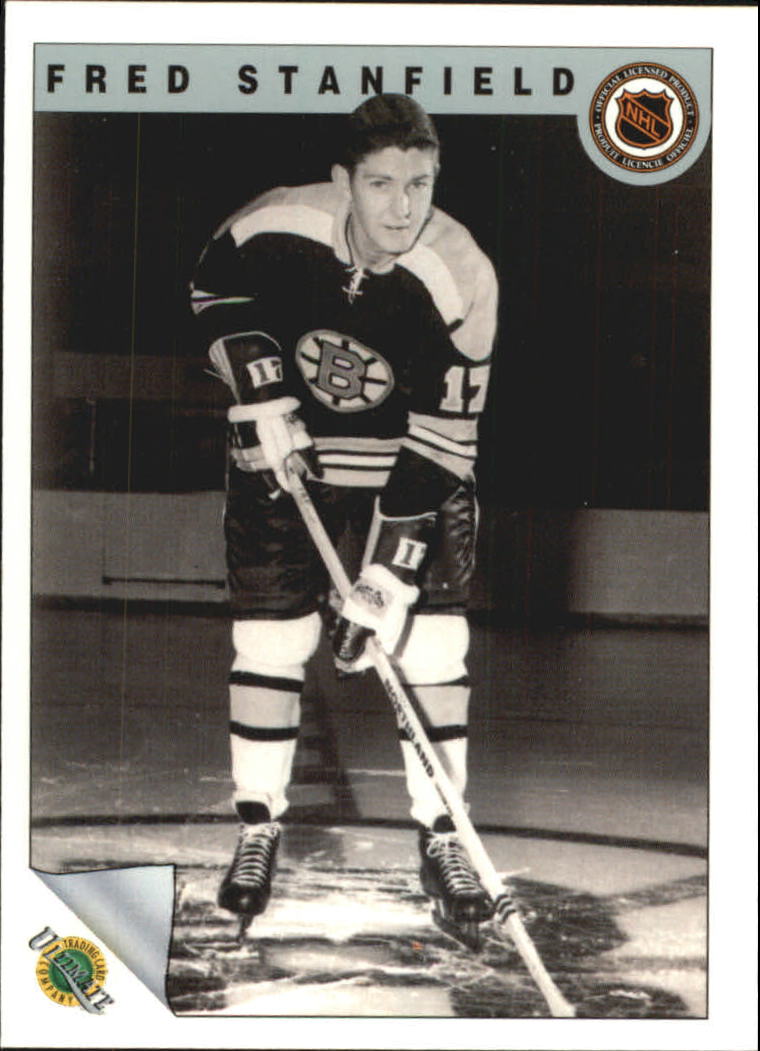 1991-92 Ultimate Original Six #54 Fred Stanfield