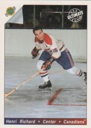 1991-92 Ultimate Original Six #81 Henri Richard