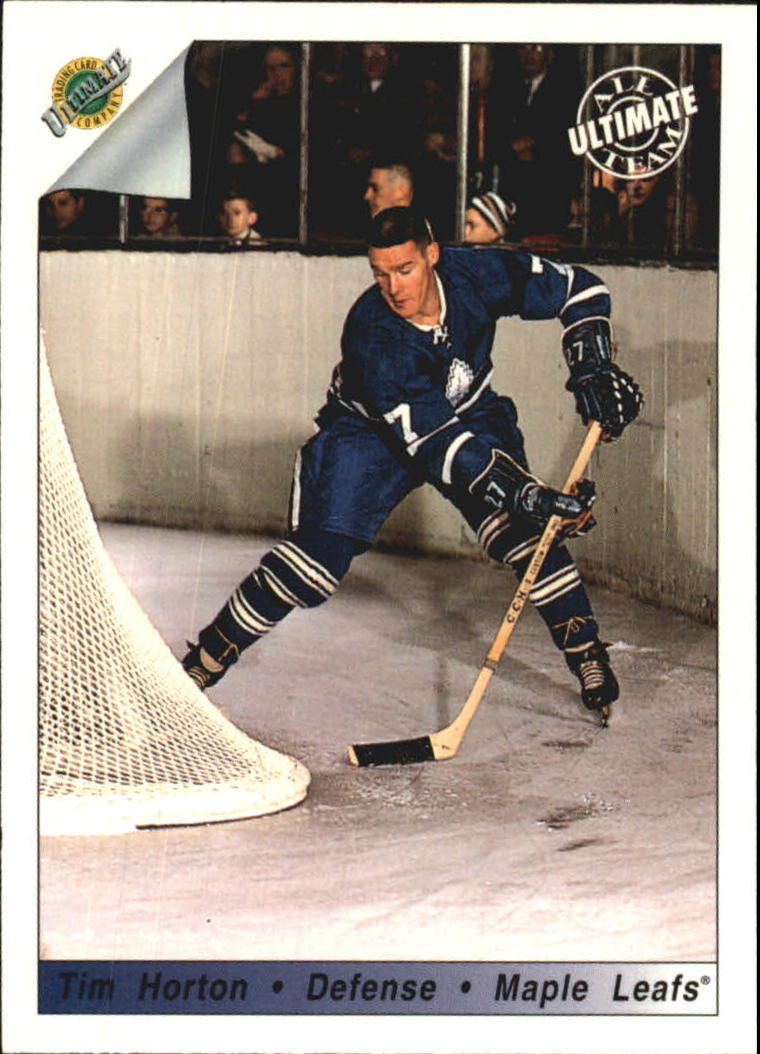 1991-92 Ultimate Original Six #84 Tim Horton
