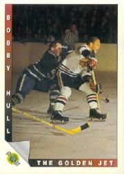 1991-92 Ultimate Original Six #89 Bobby Hull/The Point Ra