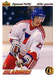 1991-92 Upper Deck French #71 Zigmund Palffy RC