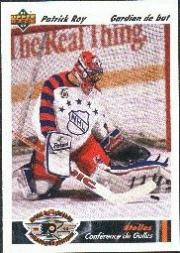 1991-92 Upper Deck French #614 Patrick Roy AS