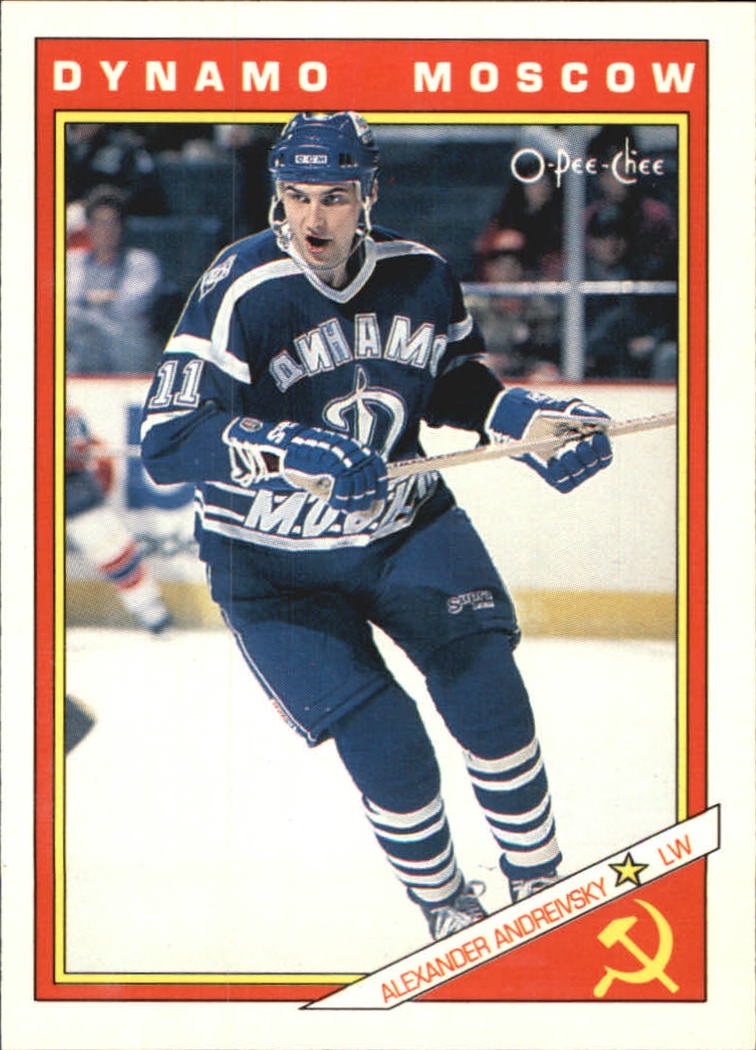 1991-92 O-Pee-Chee Inserts #31R Alexander Andreivsky