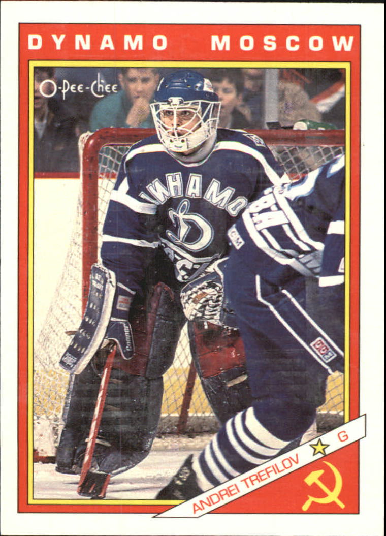 1991-92 O-Pee-Chee Inserts #45R Andrei Trefilov