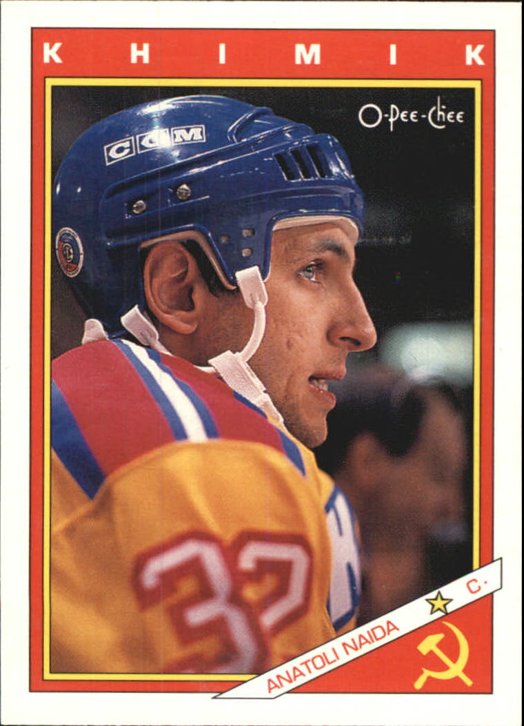 1991-92 O-Pee-Chee Inserts #56R Anatoli Naida