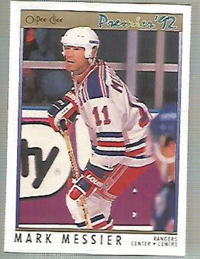 1991-92 OPC Premier #51 Mark Messier