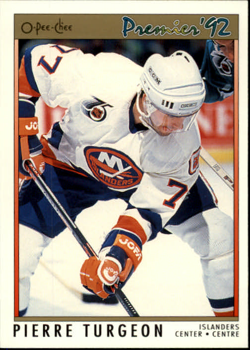 1991-92 OPC Premier #59 Pierre Turgeon