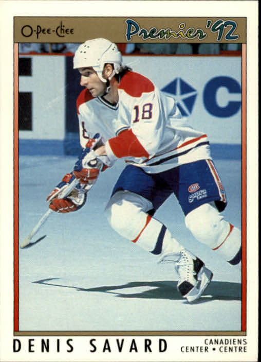 1991-92 OPC Premier #71 Denis Savard