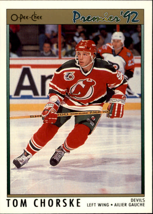 1991-92 OPC Premier #91 Tom Chorske